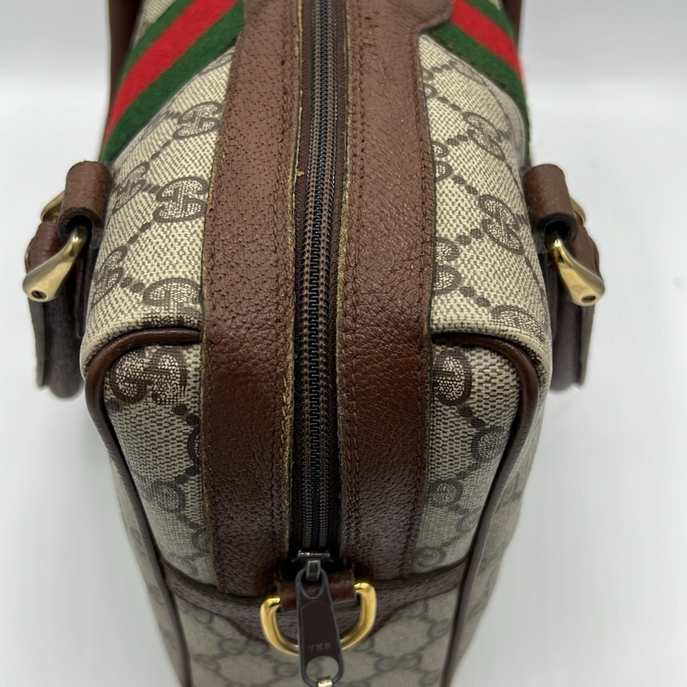 Gucci Canvas GG Supreme Boston- Accessory Collection - Vintage - Picture 7 of 15